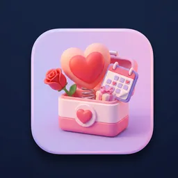 Flickvänshjälpen app icon