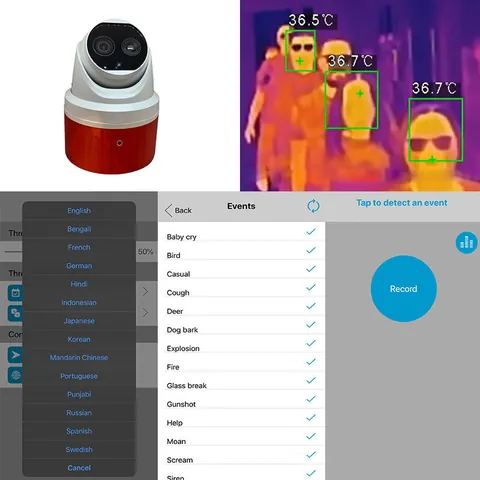 Corona Thermal & Voice AI Detection